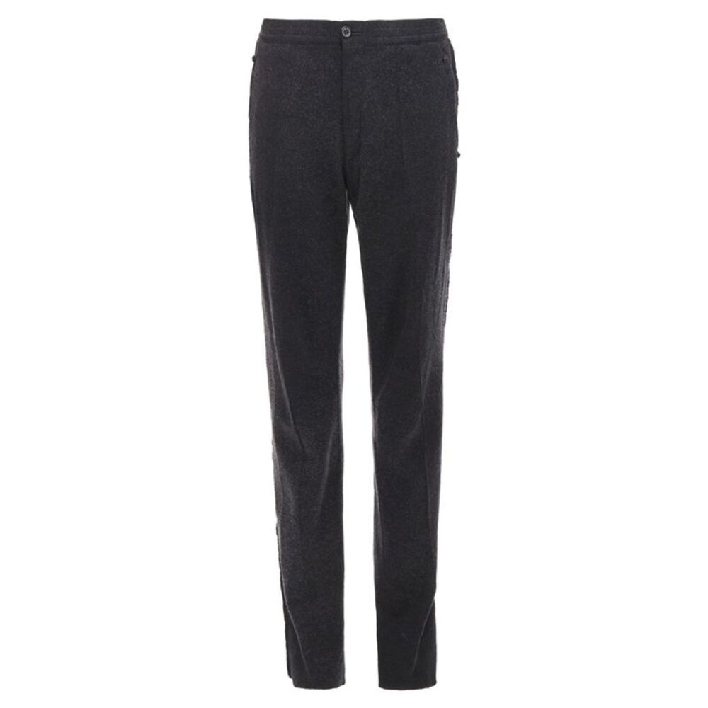 Lanvin Grey Wool Blend Jogger Pants